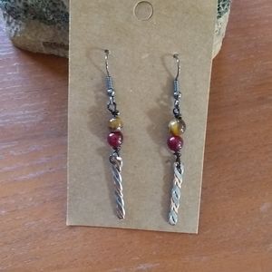 Butler's Forge Handmade Bead Earrings NWT